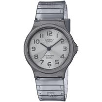 Relógio CASIO transparente cinza feminino MQ-24S-8BDF Relógio CASIO transparente cinza feminino MQ-24S-8BDF