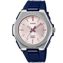 Relógio CASIO unissex analógico azul rosa LWA-300H-2EVDF Relógio CASIO unissex analógico azul rosa LWA-300H-2EVDF