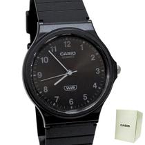Relógio Casio Unissex Analógico Bioresina Preto MQ-24B-1BDF