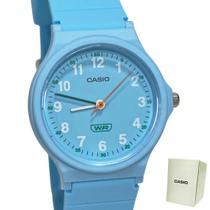 Relógio Casio Unissex Analógico Pop Azul Claro LQ-24B-2BDF