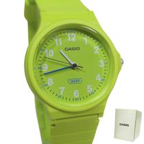 Relógio Casio Unissex Analógico Pop Verde Neon LQ-24B-3BDF
