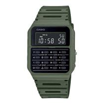 Relógio CASIO unissex digital silicone verde CA-53WF-3BDF
