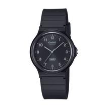 Relógio casio unissex preto mq-24b-1bdf-sc