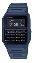 Relógio Casio Unissex Vintage Calculadora Digital Azul CA-53WF-2BDF