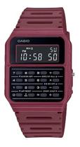 Relógio Casio Unissex Vintage Calculadora Digital Vermelho CA-53WF-4BDF