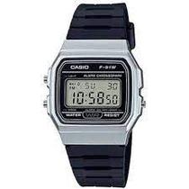 Relógio Casio Unissex Vintage F-91wm 7adf Prata Digital