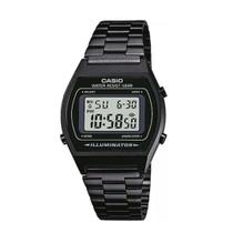 Relógio casio unissex vintage preto b640wb-1adf-sc