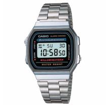 Relógio Casio Vintage A168WA-1WDF Prata