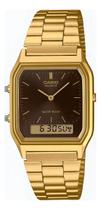 Relógio Casio Vintage Aço Elegante Original Aq230ga 5amqydf