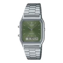 Relógio Casio Vintage Aq-230A-3Amqydf Prata
