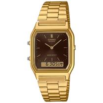 Relógio Casio Vintage Aq-230Ga-5Amqydf Dourado