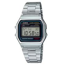 Relógio Casio Vintage Digital Prata A158WA-1DF