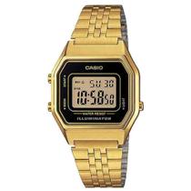 Relógio Casio Vintage Dourado LA680WGA-1DF
