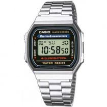 Relógio CASIO VINTAGE feminino digital A168WA-1WDF Relógio CASIO VINTAGE feminino digital A168WA-1WDF