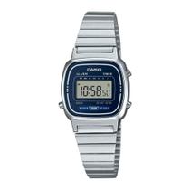 Relógio Casio Vintage LA670WA-2DF-SC Prata/Azul Relógio Casio Vintage LA670WA-2DF-SC Prata/Azul
