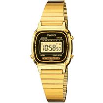 Relógio Casio Vintage LA670WGA-1DF Preto/Dourado Relógio Casio Vintage LA670WGA-1DF Preto/Dourado