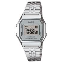 Relógio Casio Vintage La680Wa-7Df Prata 2,9cm Unissex