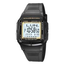 Relógio Casio Vintage Masculino Preto Digital DB-36-9AVDF