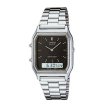 Relógio Casio Vintage Prata AQ-230A-1DMQ-SC