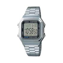 Relógio Casio Vintage Prata Unissex A178WA-1ADF-BR