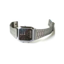 Relógio Casio Vintage Prata Unissex AQ-230A-1DMQ-BR