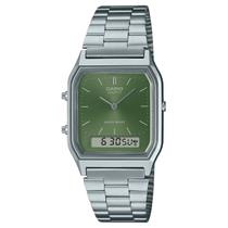 Relógio Casio Vintage Verde - AQ-230A-3AMQYDF