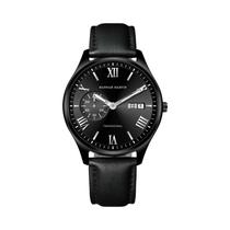 Relógio Casual Masculino Preto Com Quartzo E Duplo Calendário Hannah Martin, Relógio De Pulso Relógio Casual Masculino Preto Com Quartzo E Duplo Calendário Hannah Martin, Relógio De Pulso