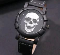 Relógio Caveira Crânio 3D Skull Esportivo