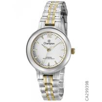 Relógio Champion Aço inoxidável Prata e dourado Linha Steel