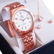 Relógio Champion Ana Hickmann Feminino Rosé AH28768Z