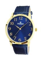 Relógio Champion de Couro Feminino CN20640A Azul Relógio Champion de Couro Feminino CN20640A Azul