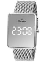 Relógio Champion Digital CH40080S Pulseira aço Mesh Prata Relógio Champion Digital CH40080S Pulseira aço Mesh Prata