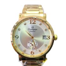 Relogio Champion Dourado Cn24744H