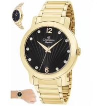 Relógio Champion Dourado Feminino - CN25869K 40mm 5ATM
