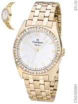 Relógio Champion Elegance CN24208H Pulseira Aço Dourado