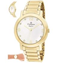 Relógio Champion Elegance CN25654H Quartz Dourado