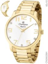 Relógio Champion Elegance CN26028H Feminino de aço Dourado