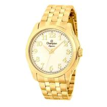 Relógio Champion Elegance Feminino Dourado CN27572H