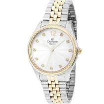 Relógio Champion Elegance Prata Dourado Feminino CN24011B