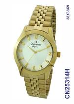 Relógio Champion Feminino Aço Dourado Cn25314h