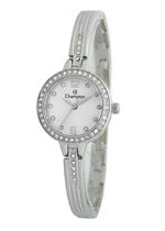 Relógio CHAMPION feminino analógico prata pequeno CF24331Q Relógio CHAMPION feminino analógico prata pequeno CF24331Q