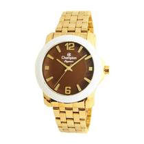 Relógio Champion Feminino Cn27661R Social Dourado