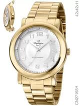 Relógio Champion Feminino - Crystal Dourado Lapidado