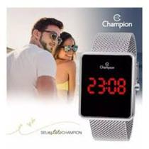 Relógio Champion Feminino Digital CH40080T Prata Relógio Champion Feminino Digital CH40080T Prata