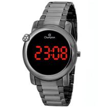 Relógio CHAMPION feminino digital fumê CH48064C