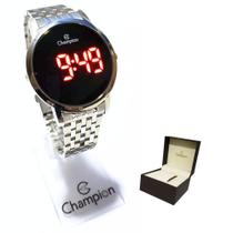 Relógio Champion Feminino Digital Led Prateado CH40099T