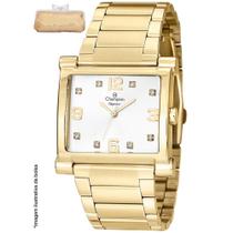 Relógio Champion Feminino Dourado 34mm + Estojo