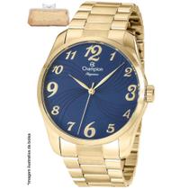 Relógio Champion Feminino Dourado 41mm + Estojo