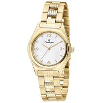 Relógio CHAMPION feminino dourado branco CH24053H