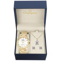 Relógio Champion Feminino Dourado Cn29874w